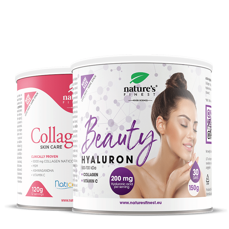 Beauty Hyaluron + Skin Care Collagène paquet